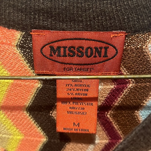 Women’s SZ MEDIUM MISSONI for Target sleevless dress - Picture 3 of 4